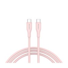 Дата кабель USB-C to USB-C 1.0m CC60SC10 60W Silicon Pink Sand Canyon (CNS-CC60SC10PS)