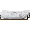 Модуль пам'яті для комп'ютера DDR5 48GB (2x24GB) 8400 MHz Renegade White XMP Kingston Fury (ex.HyperX) (KF584CU40RWK2-48) - Зображення 1