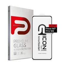 Стекло защитное Armorstandart Icon Xiaomi Poco M7 Pro 5G Black (ARM83139)