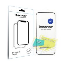 Стекло защитное BeCover Honor 200 lite 10D Black (713162)