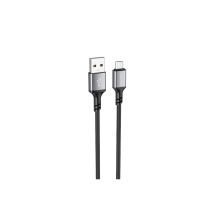 Дата кабель USB 2.0 AM to Micro 5P 1.0m silicone black BOROFONE (6974443386387) Дата кабель USB 2.0 AM to Micro 5P 1.0m silicone black BOROFONE (6974443386387)