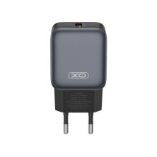 Зарядний пристрій XO USB QC3.0 18W black (L152_Black)