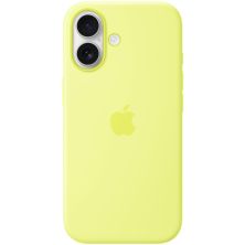 Чехол для мобильного телефона Apple Silicone iPhone 17 Neon Yellow Model A3558 (MGEV4ZM/A)