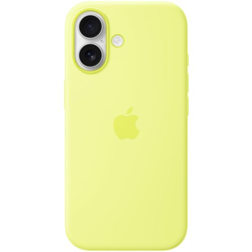 Чехол для мобильного телефона Apple Silicone iPhone 17 Neon Yellow Model A3558 (MGEV4ZM/A)