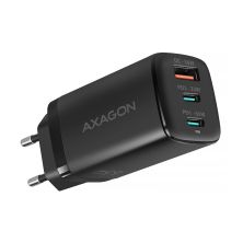 Зарядное устройство AXAGON 1xUSB + 2xUSB-C 65W QC4+ PD3.0 PPS black (ACU-DPQ65)