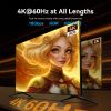 Кабель мультимедийный HDMI M to HDMI M 35.0m 4K60Hz fiber optic black Vention (ALSBU) - Изображение 2