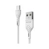 Зарядний пристрій Grand-X Quick Charge QС3.0, + cable USB -> Type C 1m white (CH-550WT) - Зображення 1