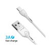 Зарядний пристрій Grand-X Quick Charge QС3.0, + cable USB -> Type C 1m white (CH-550WT) - Зображення 2