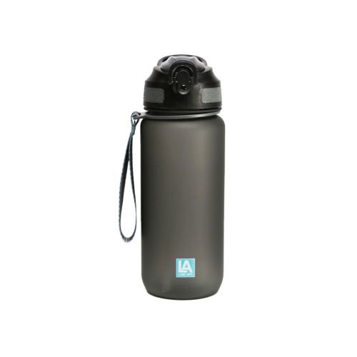 Пляшка для води Line Art Merlo 600 мл сірий (60013818LA-07)