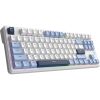 Клавіатура Ajazz AK870 V2 Flying Fish Switch USB UA White/Blue (AK870-V2-FF-BWB) - Зображення 2