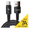 Дата кабель USB 2.0 AM to USB-C 0.5m 7A 100W black Essager (EXC7A-CGB01-P) - Зображення 2