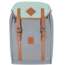 Рюкзак для ноутбука Bagland Successful 17L 299 Grey/Tiffany blue 0050466 (63751154)