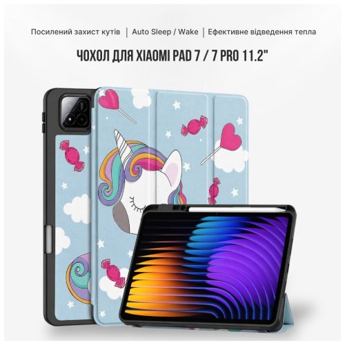 Чехол для планшета BeCover Flexible TPU Mate Xiaomi Pad 7 / 7 Pro 11.2 Unicorn (715622)