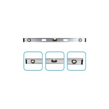 Рівень Alloid 80см, 3 капсули, 2 ручки (LD-02080)