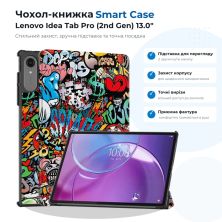 Чохол до планшета BeCover Smart Case Lenovo Idea Tab Pro (2nd Gen) TB390FU 13.0 Graffiti (715809)