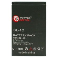 Аккумуляторная батарея Extradigital Nokia BL-4C (950 mAh) (BMN6267)