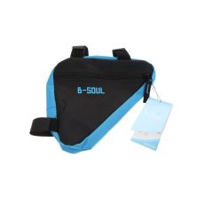 Велосумка нарамна Bravvos BC-BG064 20x18x4 cm Black/Blue (BIB-046)