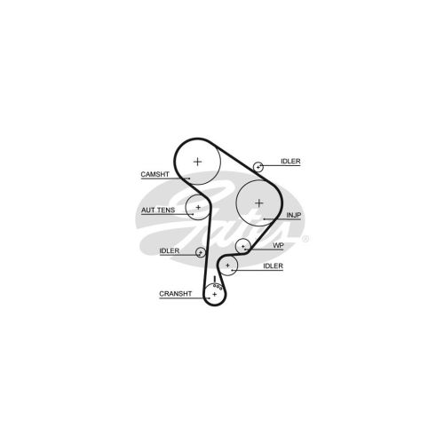 Ремень ГРМ Gates 5559XS