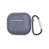 Чохол для навушників BeCover Silicon для Apple AirPods (3nd Gen) Light Purple (707183) - Зображення 1