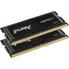 Модуль памяти для ноутбука SoDIMM DDR5 32GB (2x16GB) 5600 MHz Impact Black Kingston Fury (ex.HyperX) (KF556S40IBK2-32) - Изображение 2