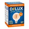 Лампочка Delux Globe G95 5Вт E27 2200К amber spiral filament (90018166) - Зображення 2