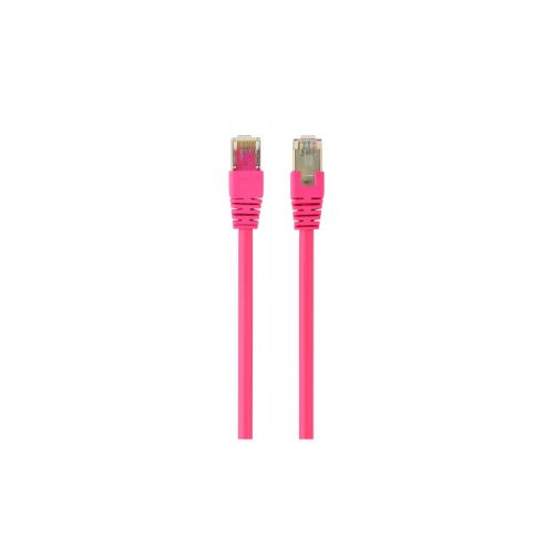 Патч-корд 0.25м FTP cat 6 CCA pink Cablexpert (PP6-0.25M/RO)