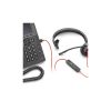 Навушники Poly Blackwire 3310-M USB-A/C (8X216AA) - Зображення 2