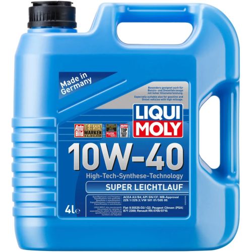 Моторна олива Liqui Moly SUPER LEICHTLAUF 10W-40 4л (9504)