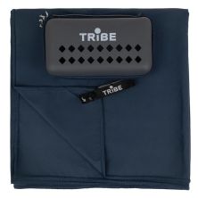 Туристичний рушник Tribe з мікрофібри в чохлі Pocket Towel 60х120 L Navy (T-LC-0001-L-navy)