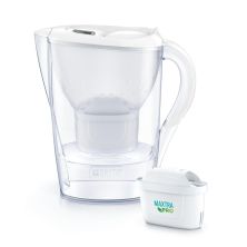 Фільтр-глечик Brita Marella Memo MXPro 2.4л (1.4л води) з фільтр-картриджем 3шт, білий (1052791)