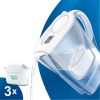 Фільтр-глечик Brita Marella Memo MXPro 2.4л (1.4л води) з фільтр-картриджем 3шт, білий (1052791) - Зображення 2