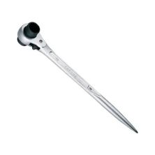 Ключ Toptul трещоточный силовой с двойной головкой 10x13мм, 240мм (AEAH1013)