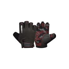 Рукавички для фітнесу RDX T2 Half Red S (WGA-T2HR-S)