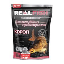 Прикормка Real Fish_ТОВ Silver Series Короп Полуниця 1kg (809.00.27)