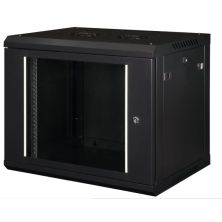 Шафа настінна Hypernet 9U 19 600x600 ProLine (PL-WMNC66-9U-BLACK)