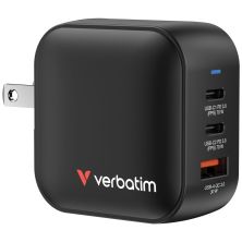 Зарядное устройство Verbatim MiniGaN 70 W 3 ports (2xUSB-C/1xUSB-A) (32229) Зарядное устройство Verbatim MiniGaN 70 W 3 ports (2xUSB-C/1xUSB-A) (32229)