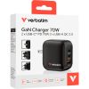 Зарядное устройство Verbatim MiniGaN 70 W 3 ports (2xUSB-C/1xUSB-A) (32229) - Изображение 3