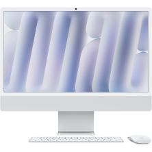 Компьютер Apple 24 iMac Retina 4.5K / Apple M4 (10-c/CPU, 10-c/GPU), 16, 512, Silver, Model A3137 (MWUV3UA/A)