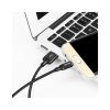 Дата кабель USB 2.0 AM to Micro 5P 1.0m 2.4A nylon X14 black HOCO (6957531062844) - Изображение 1