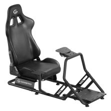 Крісло ігрове GamePro RS100 із кріпленням для керма, педалей та коробки передач Black (RS100) Крісло ігрове GamePro RS100 із кріпленням для керма, педалей та коробки передач Black (RS100)