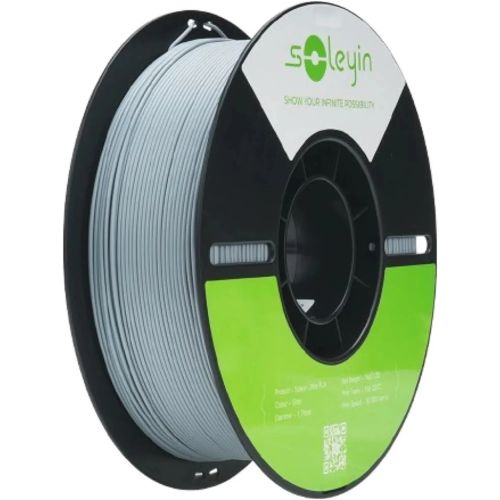 Пластик для 3D-принтера Creality Soleyin 1кг, 1.75мм, gray (3301010501) Пластик для 3D-принтера Creality Soleyin 1кг, 1.75мм, gray (3301010501)
