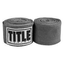 Бинт для спорту Title Boxing Select 180 Semi Elastic Mexican 4.5м Grey (SMHW XL GR)
