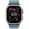 Смарт-часы Apple Watch Ultra 3 GPS + Cellular 49mm Natural Titanium Case with Light Blue Alpine Loop - Medium (MEWM4QP/A) - Изображение 1