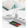 Дата кабель USB 2.0 AM to Micro 5P 1.0m braided white XO (NB235_M_White) - Зображення 1