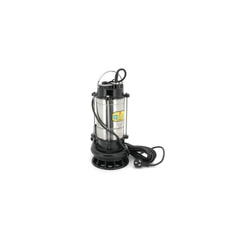 Заглибний насос Voltronic 750W, 220V, до 7 м³/год, підйом до 10 м, 50 мм, INOX, 410х200х235мм, 7,5 кг + перехідник (YT-P-750-10)