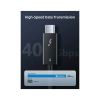 Дата кабель USB-C to USB-C 1.0m Thunderbolt 4 100W (20V/5A) 8K60Hz Cabletime (CA915422) - Изображение 3