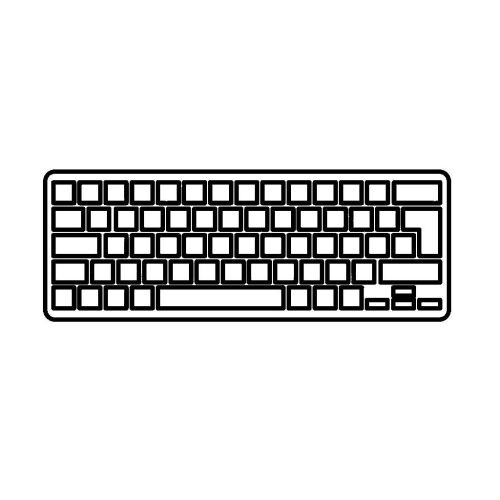 Клавиатура ноутбука HP ProBook 4540s,4545s,4740s black,silver frame RU/US (A46020)
