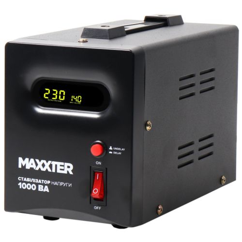 Стабилизатор Maxxter MX-AVR-S1000-01