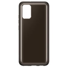 Чехол для моб. телефона Samsung Soft Clear Cover Galaxy A02s (A025) Black (EF-QA025TBEGRU)