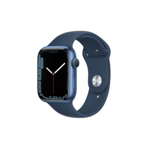 Смарт-часы Apple Watch Series 7 GPS 45mm Blue Aluminium Case with Deep Navy S (MKN83UL/A)